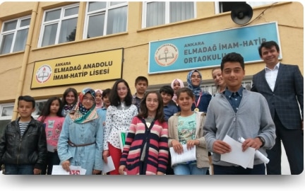 2014-2015 Ders Yılı Okul 1.Tuğçe SEYMEN, 2.Kübra CEYLAN, 3.Aliye Begümnaz KARDAK oldu.